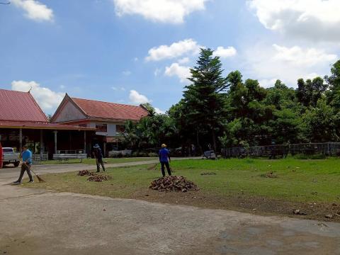 กิจกรรมจิตอาสา Big cleaning day ปรับปรุงภูมิทัศน์บริเวณวัดเกตุเหนือ