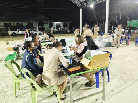 ภาพวันเลือกตั้งสมาชิกสภาและนายก อบต.บ้านตะโก