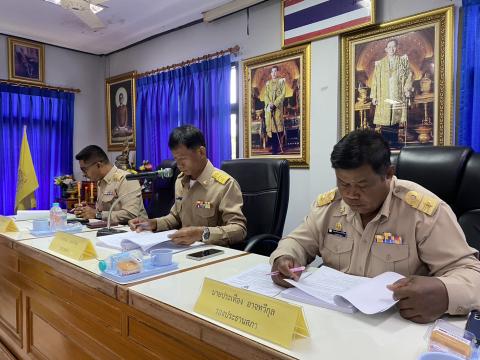 การประชุมสภาองค์การบริหารส่วนตำบลบ้านตะโก สมัยสามัญ สมัยที่ 3 ครั้งที่ 1 ประจำปี 2569